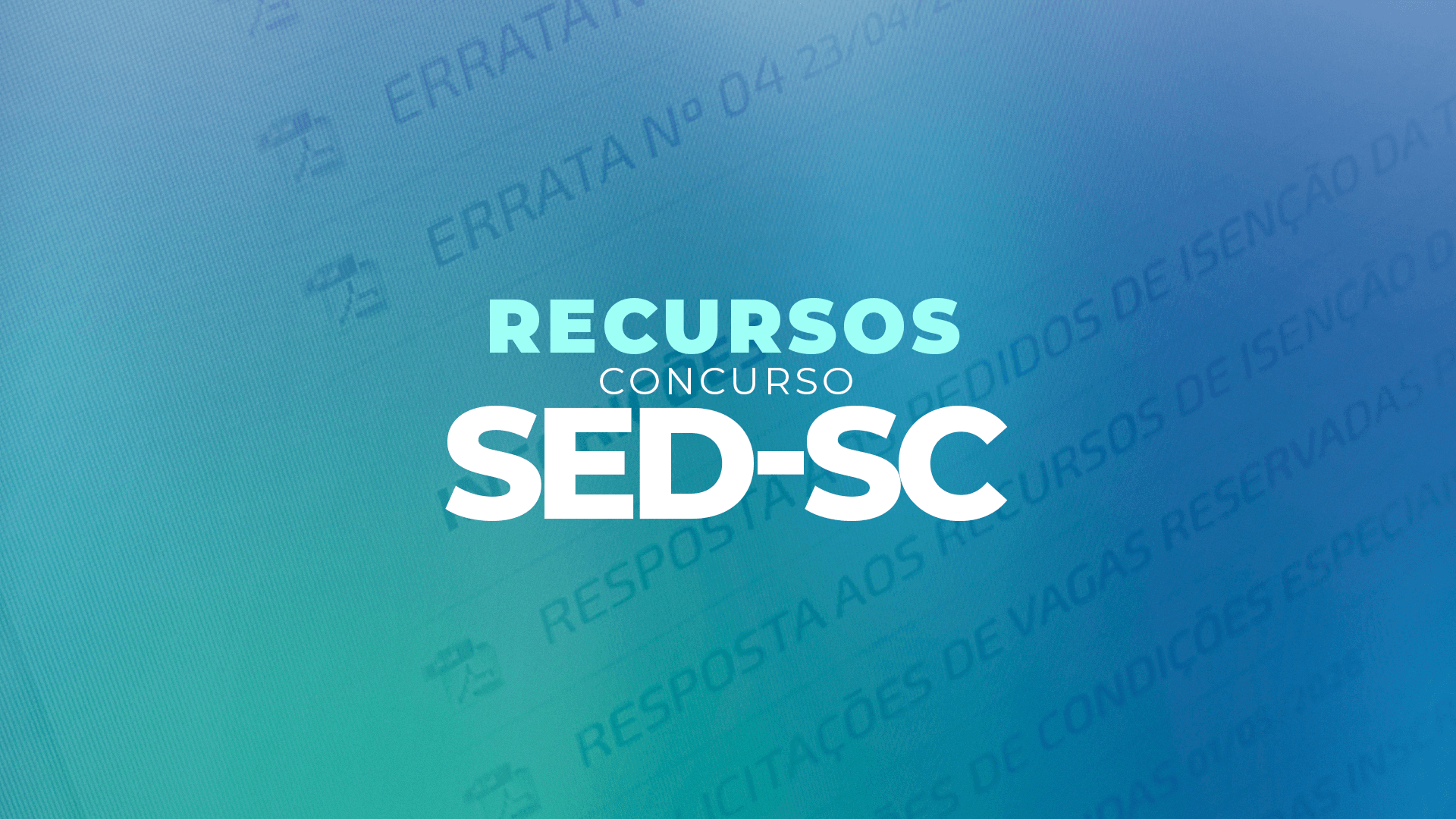 Recursos SED-SC
