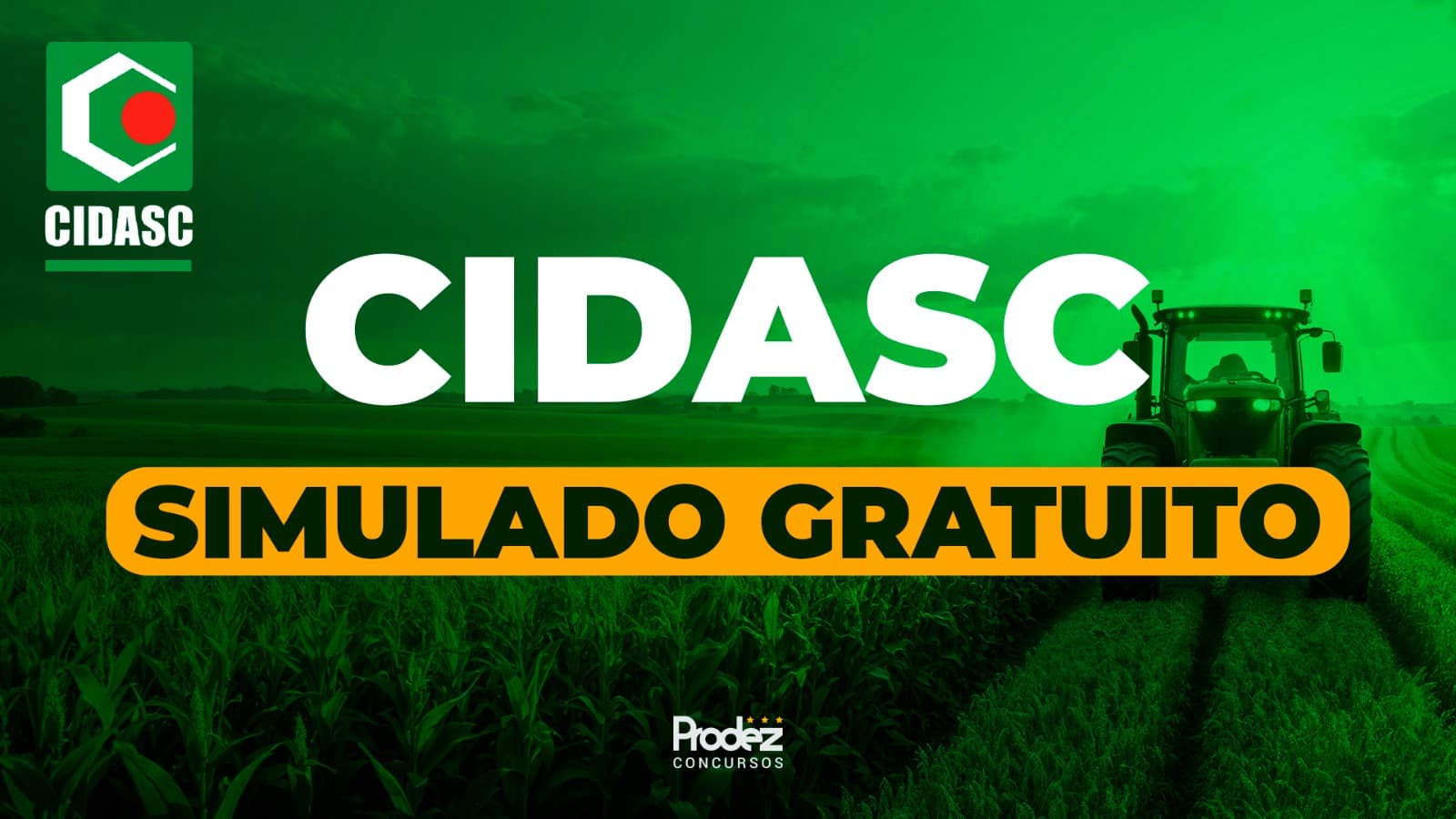 Simulado | Conhecimentos Gerais - CIDASC
